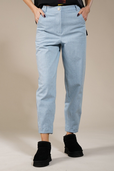 Джинсовые джоггеры с комфортом и классическим стилем Kivviwear 4149.01 - фото 3