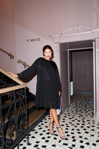 Платье Lokka 1267 черный - фото 2