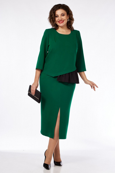Блуза, юбка Jurimex 3046 зеленый - фото 2