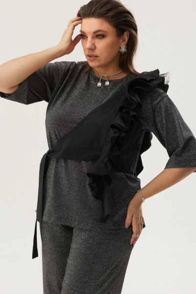 Жилет BegiModa 7014 черный - фото 1