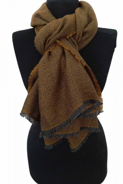 Шарф акрил букле, желтый, 75х180 см TrendCorner 9-16-28-239 1448 - фото 1