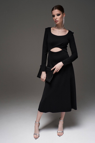 Прилегающее платье с V-образным вырезом и вырезами MilMil 1078 Марокко - фото 2