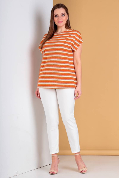 На каждый день женский комплект из туники и брюк Liona Style 746 - фото 1