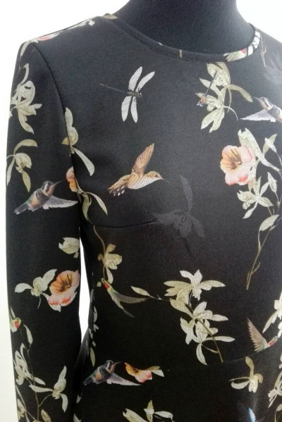 Платье на каждый день из ткани без указанных характеристик OLANTIZ 63679 - фото 3