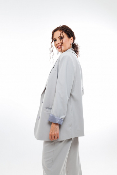 Жакет ANIDEN 11-2 серый - фото 7