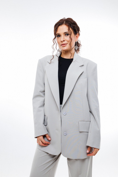 Жакет ANIDEN 11-2 серый - фото 1