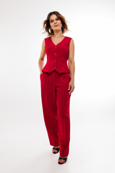 Брюки ANIDEN 111-1 красный - фото 1