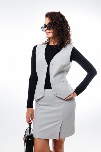 Жилет ANIDEN 61-2 серый - фото 6