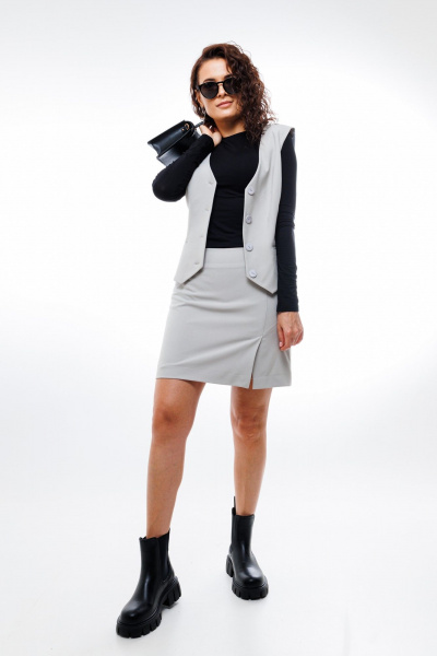 Жилет ANIDEN 61-2 серый - фото 5