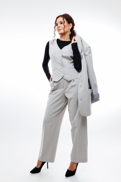 Жилет ANIDEN 61-2 серый - фото 4