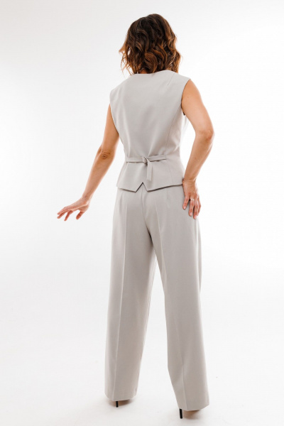 Брюки, жилет ANIDEN 6111-2 серый - фото 4