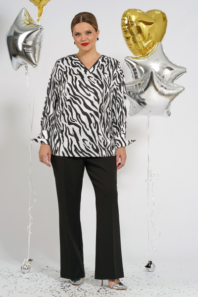 Блуза, брюки Alani Collection 2051 - фото 5