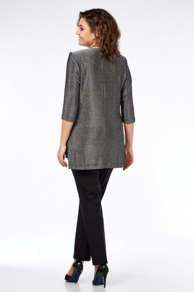 Блуза Элль-стиль 2250а серебро - фото 6