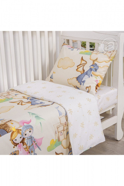 Наволочка, пододеяльник, простыня АРТПОСТЕЛЬ 922 воздушный_замок - фото 3