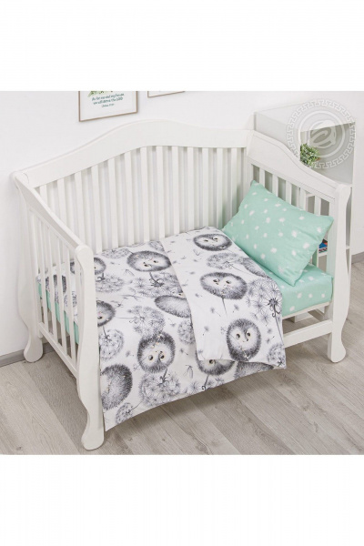 Наволочка, пододеяльник, простыня АРТПОСТЕЛЬ 922 ежата - фото 1