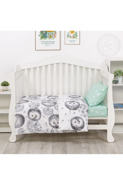 Наволочка, пододеяльник, простыня АРТПОСТЕЛЬ 922 ежата - фото 3