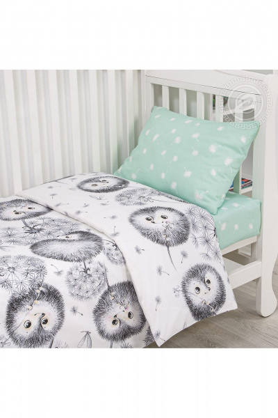 Наволочка, пододеяльник, простыня АРТПОСТЕЛЬ 922 ежата - фото 2