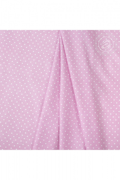 Белый и розовый поплиновый комплект постельного белья АРТПОСТЕЛЬ 904 мгновение - фото 5