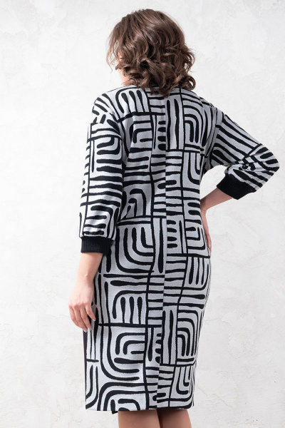 Платье с запахом, легкое из трикотажа, для будней Avanti 1616 - фото 2