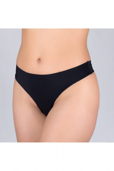 Трусы из трикотажа классические для ежедневного использования Verally 1129-1 черный - фото 3