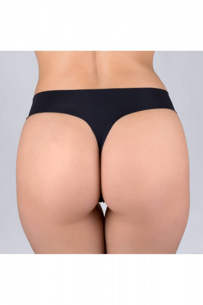 Трусы из трикотажа классические для ежедневного использования Verally 1129-1 черный - фото 2