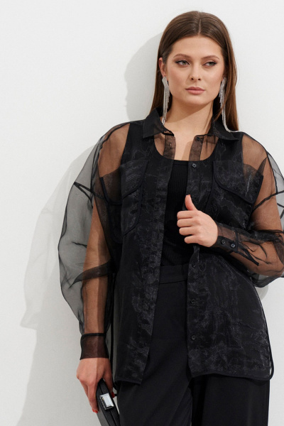 Блуза Ketty К-13340 черный - фото 13