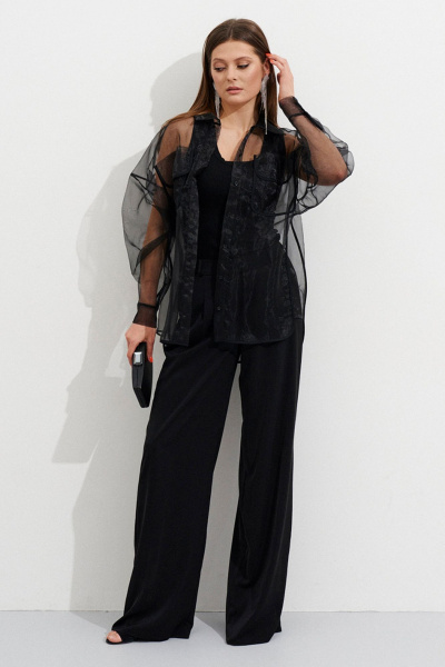 Блуза Ketty К-13340 черный - фото 10