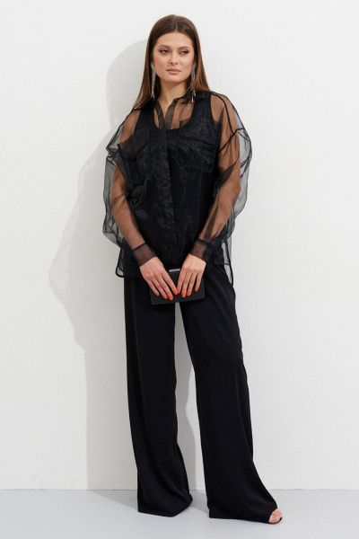 Блуза Ketty К-13340 черный - фото 7