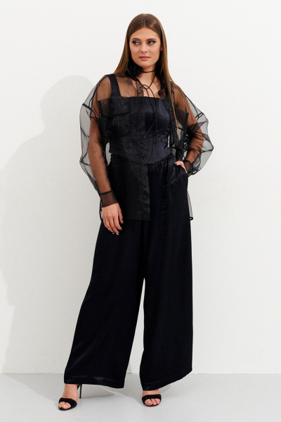 Блуза Ketty К-13340 черный - фото 1