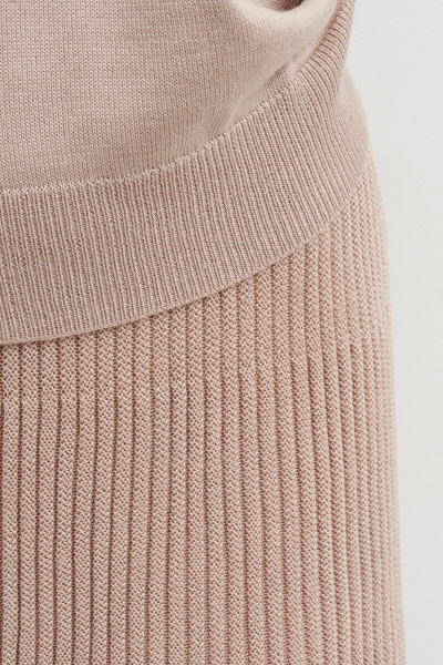 Джемпер, юбка Ketty АМ-132 бежевый - фото 5