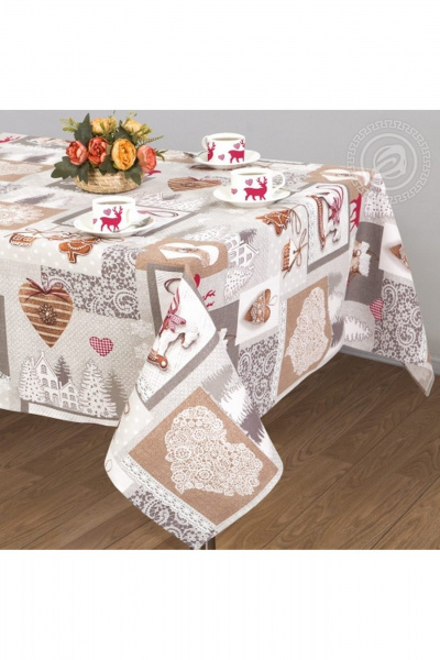 Скатерть АРТПОСТЕЛЬ СБ.150*180 лапландия - фото 1