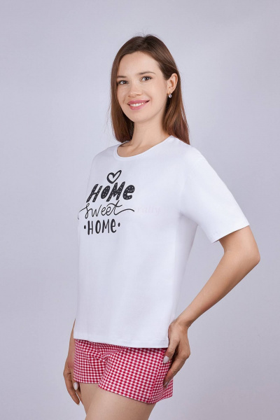 Майка, шорты Verally 3010-1 виши - фото 3