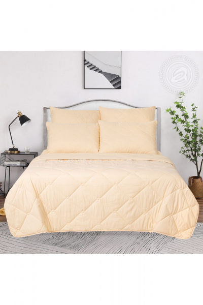 Тканевое одеяло с микрофиброй и силиконизированным наполнением АРТПОСТЕЛЬ 2628 - фото 3