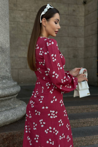 Платье из вискозы средняя длина на каждый день La Stella SL22-2-11 - фото 5