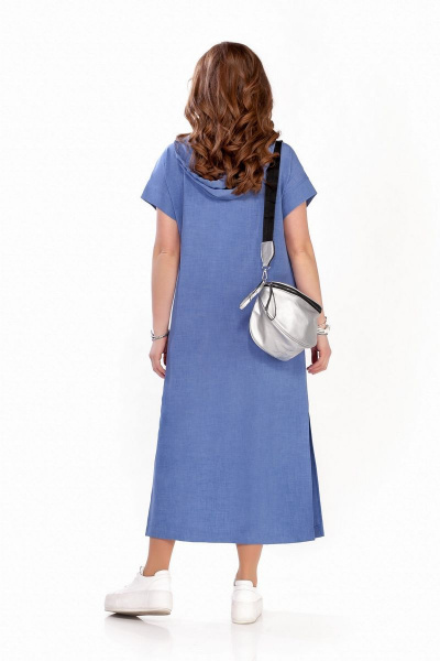 Платье TEZA 1244 джинс - фото 3