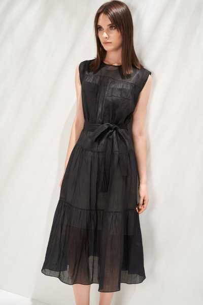 Платье KIARA Collection 7954 черный - фото 1