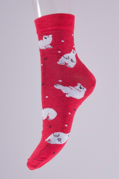 Носки 8 Марта 294-3С224Д40 красный - фото 2