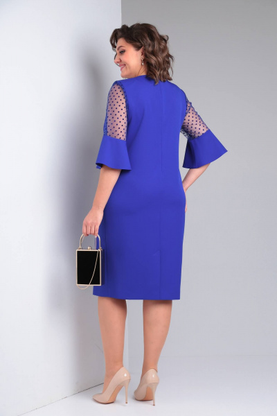 Платье Vilena 937 василек - фото 7