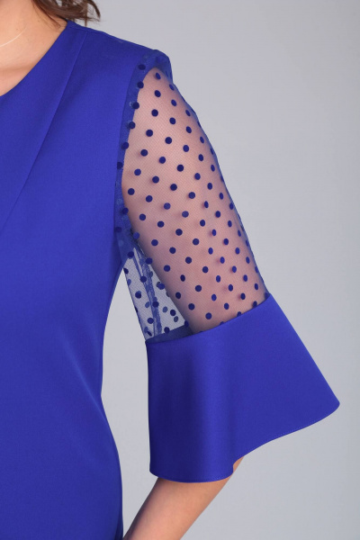 Платье Vilena 937 василек - фото 4