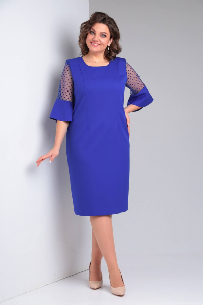 Платье Vilena 937 василек - фото 1