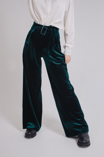 Брюки Tammi 3Т70-23/1 темно-зеленный - фото 4