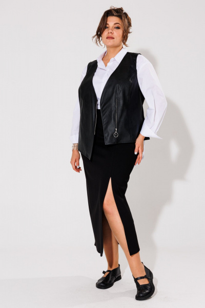 Жилет Anelli 1433 черный - фото 6