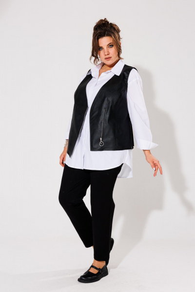 Жилет Anelli 1433 черный - фото 4