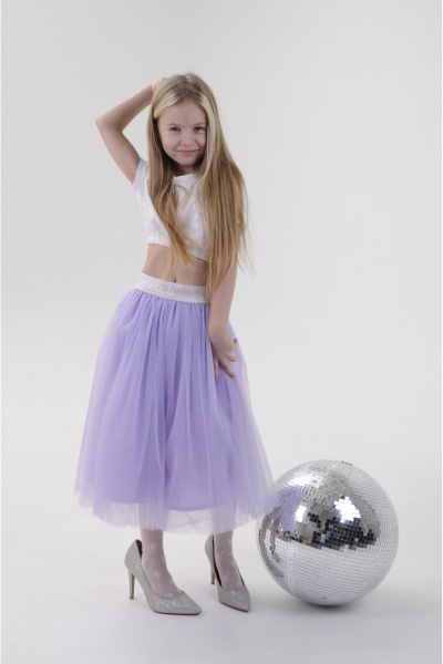 Юбка Tammi 1Т29-23/4 фиолетовый - фото 8