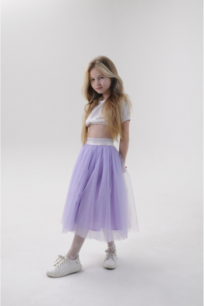 Юбка Tammi 1Т29-23/4 фиолетовый - фото 5