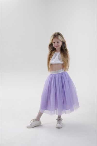 Юбка Tammi 1Т29-23/4 фиолетовый - фото 4