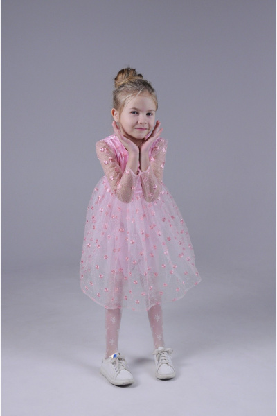 Платье Tammi 1Т31-23/1 персиковый - фото 2