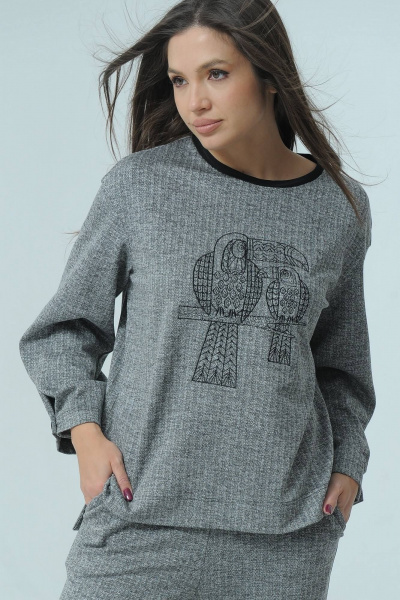 Джемпер Ma Сherie 1058 туканы - фото 1