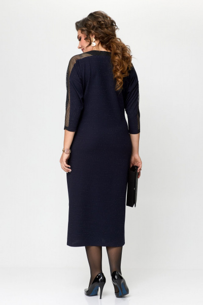 Платье Michel chic 2158 синий - фото 7