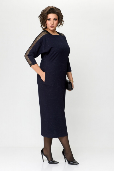 Платье Michel chic 2158 синий - фото 6